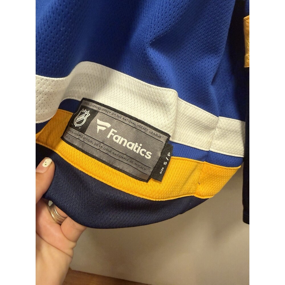 Jordan Binnington #50 Fanatics Men’s Authentic “Home” Alternate Jersey - Small - Picture 2 of 9